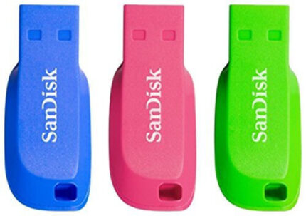 Sandisk Cruzer Blade 32GB USB 2.0 Stick Πολύχρωμο