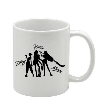 Λευκή κούπα Huntrix