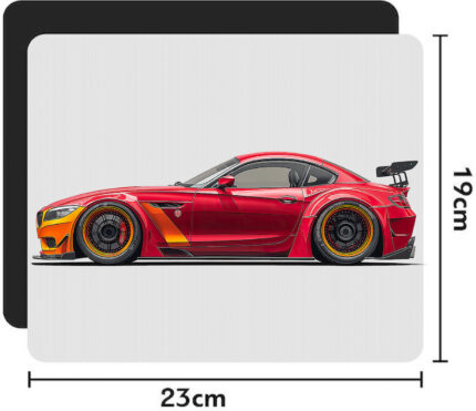 Mouse Pad Rubber 22x18cm Αυτοκίνητο