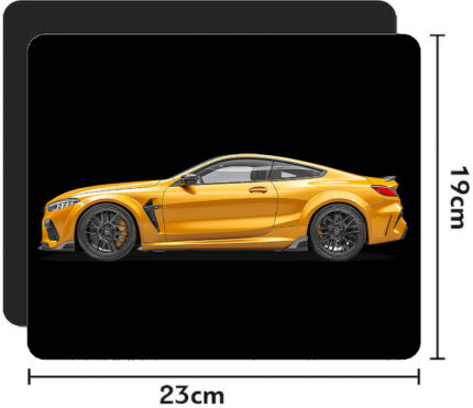 Mouse Pad Rubber 22x18cm Αυτοκίνητο