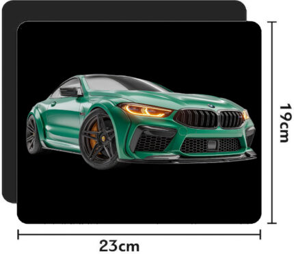 Mouse Pad Rubber 22x18cm Αυτοκίνητο