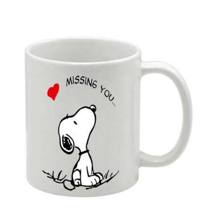 Λευκή Κούπα Snoopy