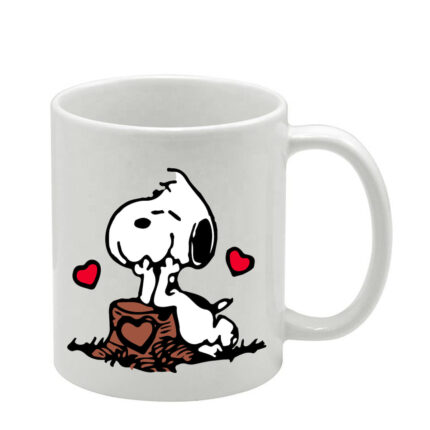 Λευκή Κούπα Snoopy