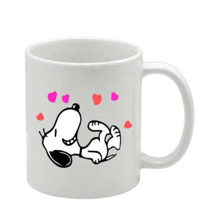 Λευκή Κούπα Snoopy
