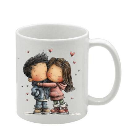 Λευκή Κούπα Αγίου Βαλεντίνου COUPLES