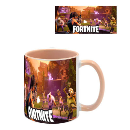 Κούπα FORTNITΕ με μπεζ λαβή και εσωτερικό