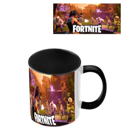 Κούπα FORTNITΕ με μαύρη λαβή και εσωτερικό