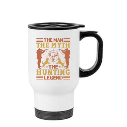 Κούπα θερμός Κυνήγι 450ml Λευκή