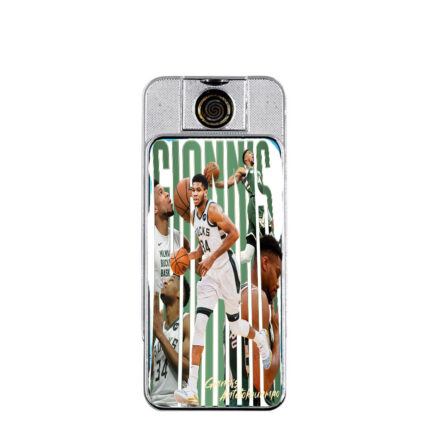 Αναπτήρας Lighter (USB) Ασημί Αντετοκούμπο