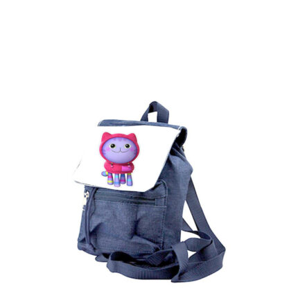 Παιδική τσάντα Gabby's Dollhouse Κουκλόσπιτο της Γκάμπι denim μπλε 26x20x10cm