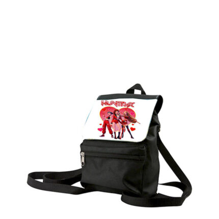 Παιδική τσάντα KPOP Demon Hunters μαύρη 26x20x10cm
