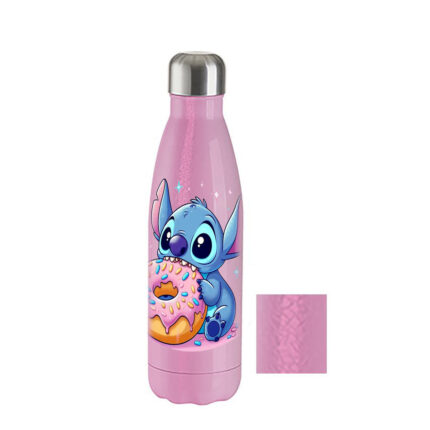 Μπουκάλι Θερμός Lilo & Stitch 500ml Ροζ Crackle