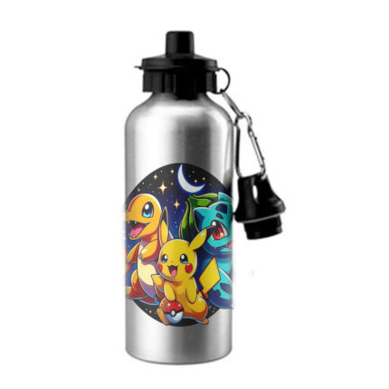 Παγούρι Pokemon 600ml Ασημί