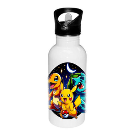 Παγούρι Pokemon 600ml Λευκό