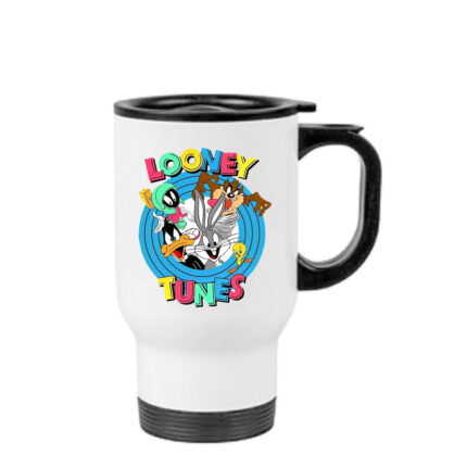 Κούπα θερμός Looney Tunes 450ml Λευκή