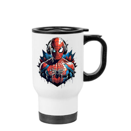 Κούπα θερμός Spiderman 450ml Λευκή