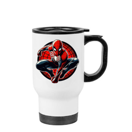 Κούπα θερμός Spiderman 450ml Λευκή