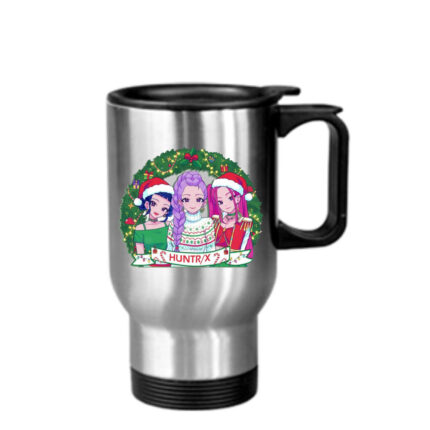 Κούπα θερμός Huntrix 450ml Ασημί