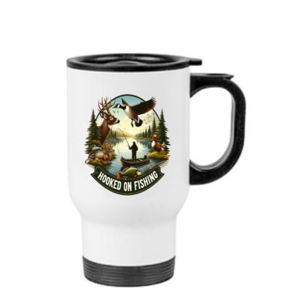 Κούπα θερμός Κυνήγι 450ml Λευκή