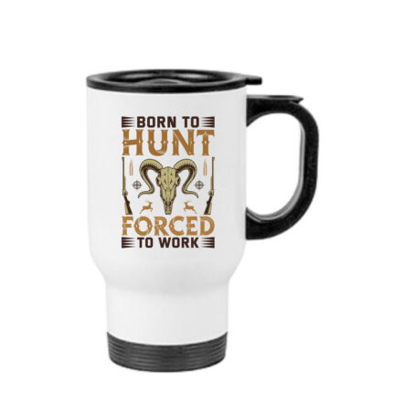 Κούπα θερμός Κυνήγι 450ml Λευκή