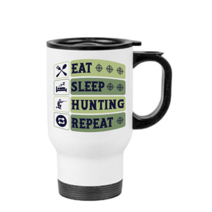 Κούπα θερμός Κυνήγι 450ml Λευκή