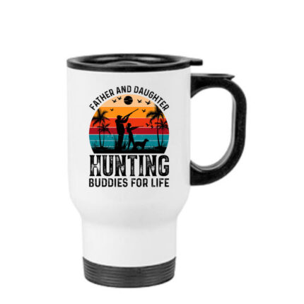 Κούπα θερμός Κυνήγι 450ml Λευκή