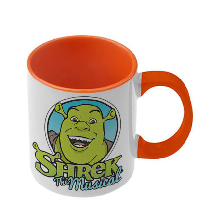 Κούπα Shrek Σρεκ με πορτοκαλί λαβή και εσωτερικό