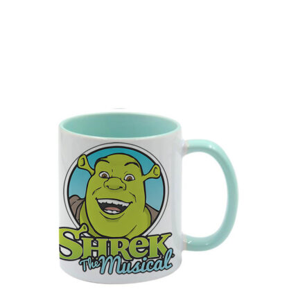 Κούπα Shrek Σρεκ με πράσινο της μέντας λαβή και εσωτερικό