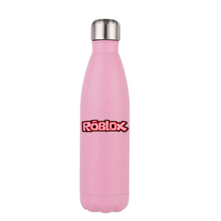 Μπουκάλι Θερμός Roblox 500ml Ροζ Matte