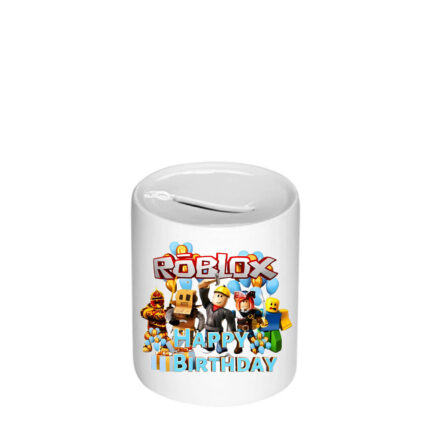 Παιδικός Κουμπαράς Λευκός Roblox