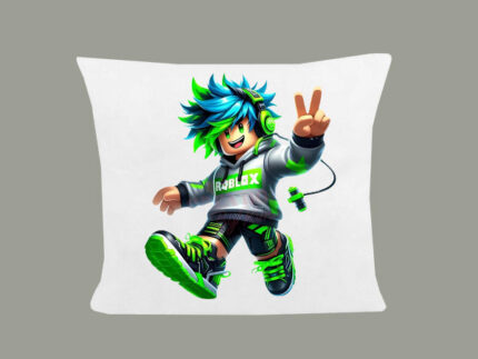 Μαξιλάρι σε διάσταση 40x40cm Roblox Λευκό