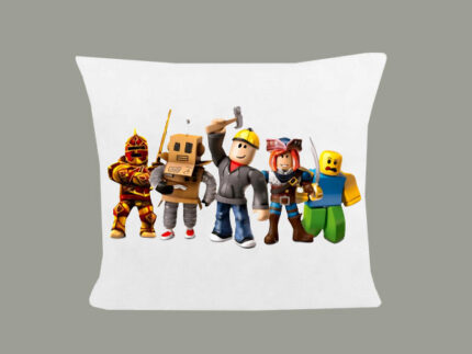 Μαξιλάρι σε διάσταση 40x40cm Roblox Λευκό