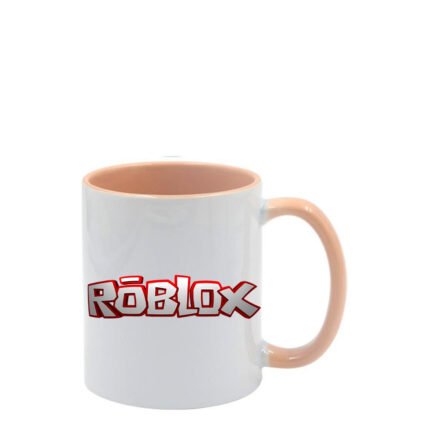 Κούπα Roblox με μπεζ λαβή και εσωτερικό