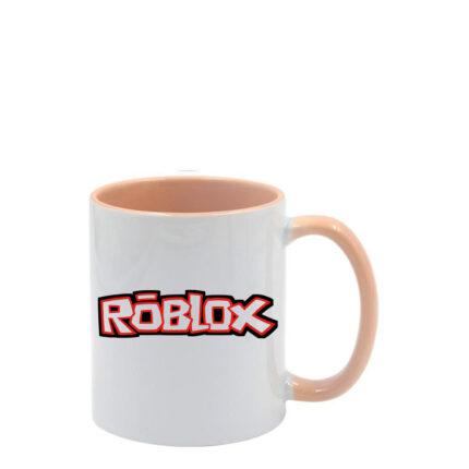 Κούπα Roblox με μπεζ λαβή και εσωτερικό