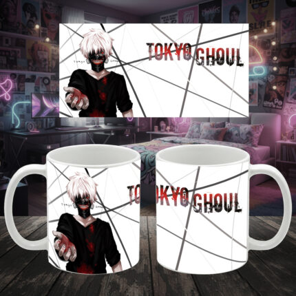 Λευκή κούπα Anime Tokyo Ghoul
