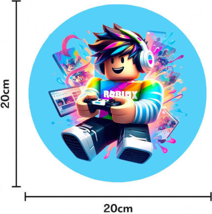 Mouse Pad Rubber diameter 20cm Roblox