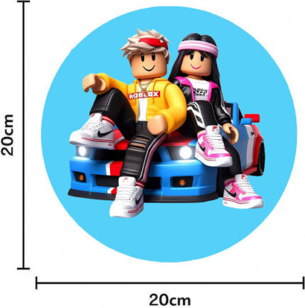 Mouse Pad Rubber diameter 20cm Roblox