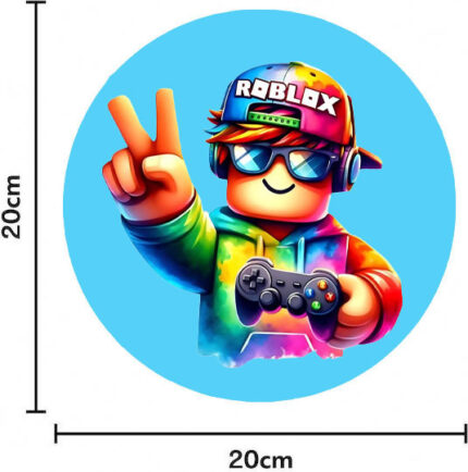 Mouse Pad Rubber diameter 20cm Roblox
