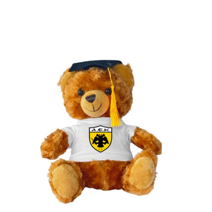 Λουτρινο Αρκουδακι 25cm ΑΕΚ