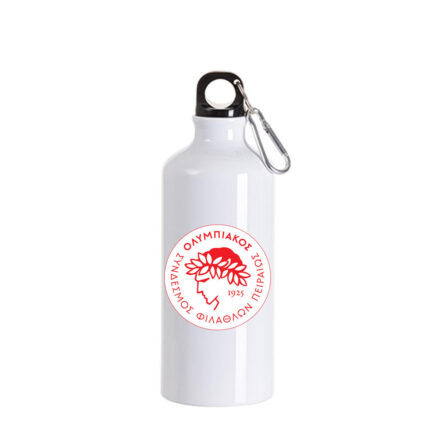 Παγούρι Ολυμπιακός 600ml Λευκό