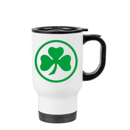 Κούπα θερμός Παναθηναικός ΠΑΟ 450ml Λευκή