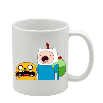 Λευκή κούπα Adventure Time