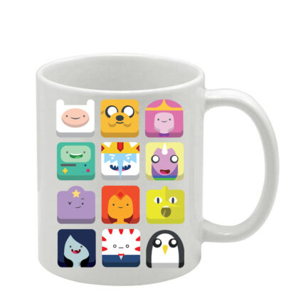 Λευκή κούπα Adventure Time