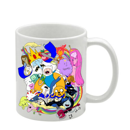 Λευκή κούπα Adventure Time