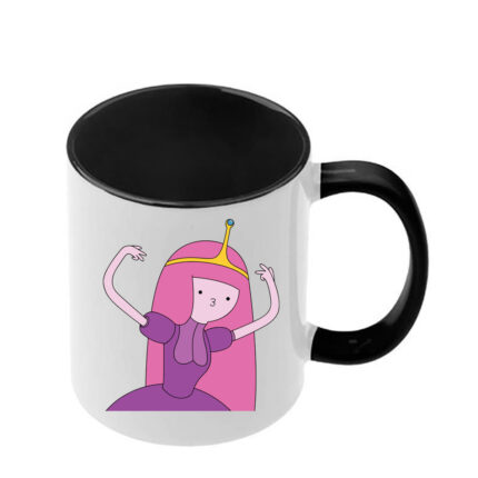 Κούπα Adventure Time με μαύρη λαβή και εσωτερικό