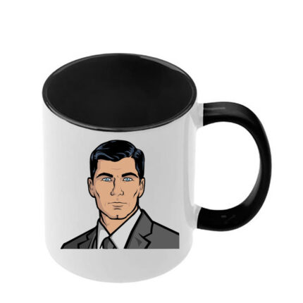 Κούπα Archer με μαύρη λαβή και εσωτερικό