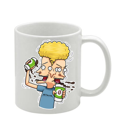 Λευκή κούπα Beavis and Butthead