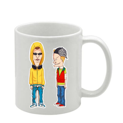 Λευκή κούπα Beavis and Butthead