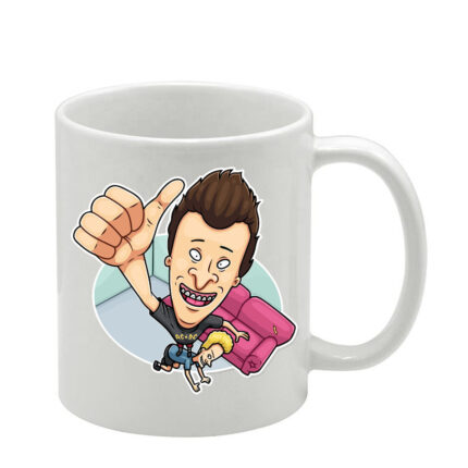 Λευκή κούπα Beavis and Butthead