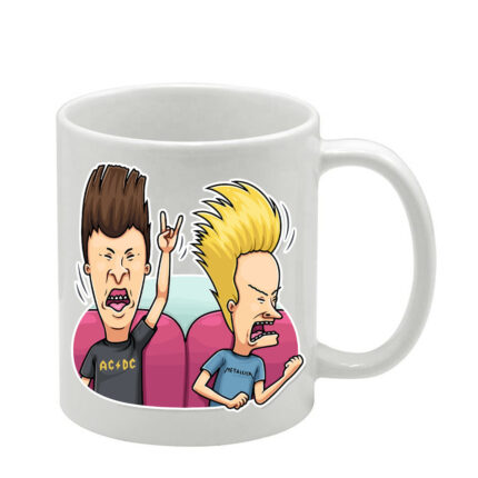 Λευκή κούπα Beavis and Butthead